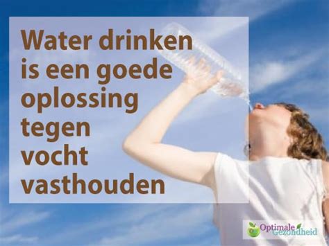 alcohol vocht vasthouden
